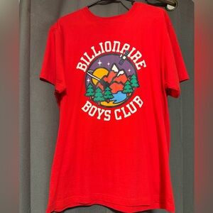 Like New Billionaire Boys Club Red Mountain Graphic Tee